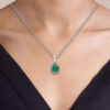 Emerald Pendants