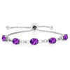Personalized 5 Birthstones Bracelet