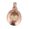 Yellow Citrine Pendant