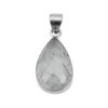 Faceted Black Rutile Pendant