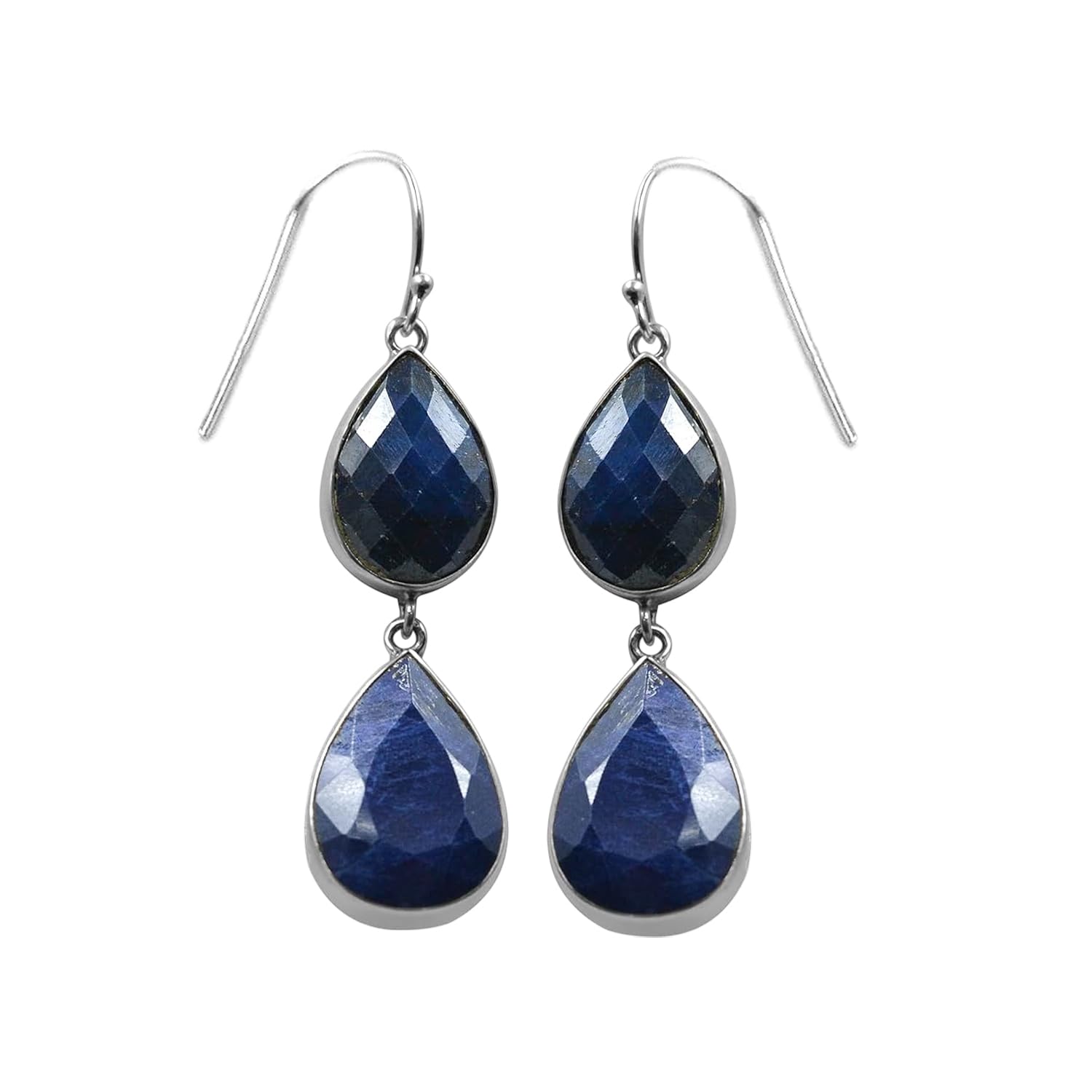 Corundum Sapphire Earring