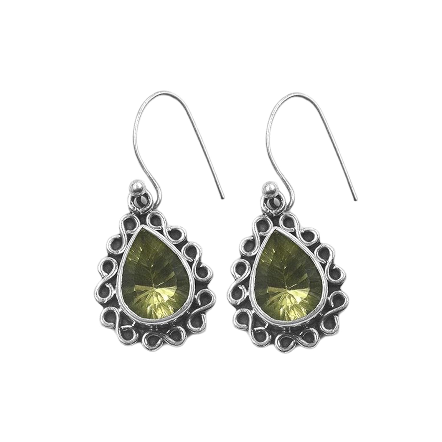 Lemon Quartz Earring