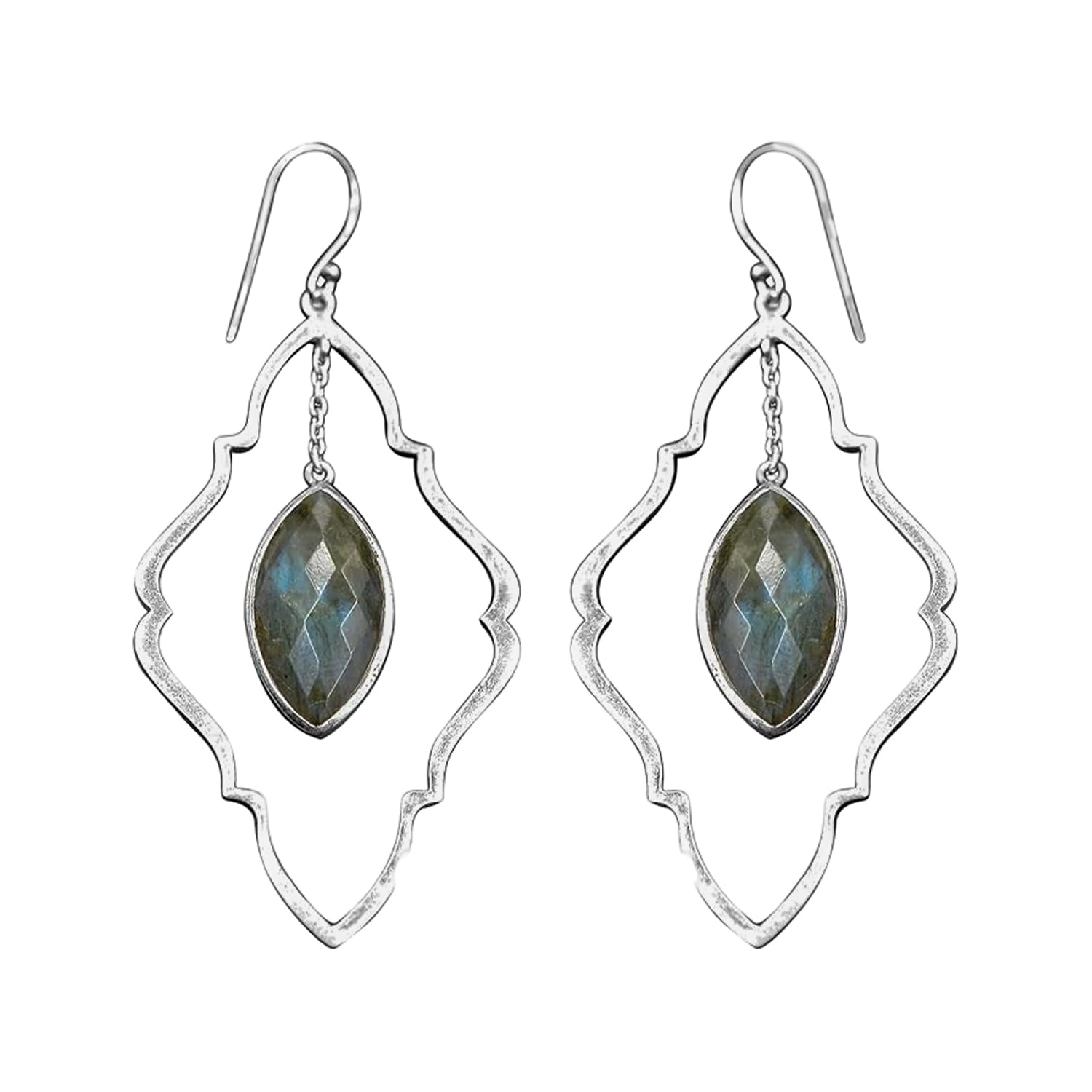 Labradorite Earring