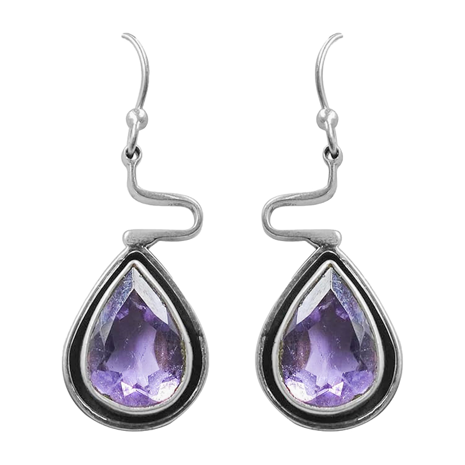 Amethyst Dangle Earring
