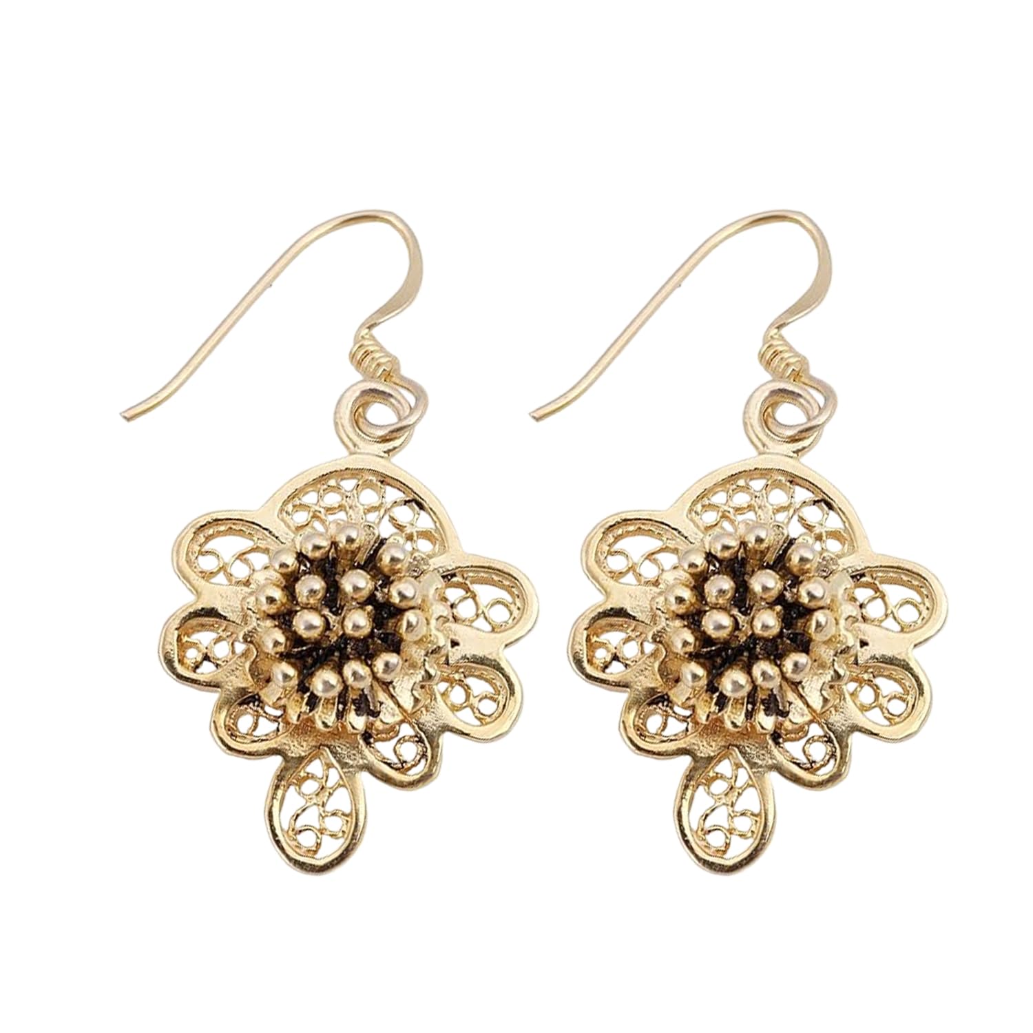 Floral Dangle Earring