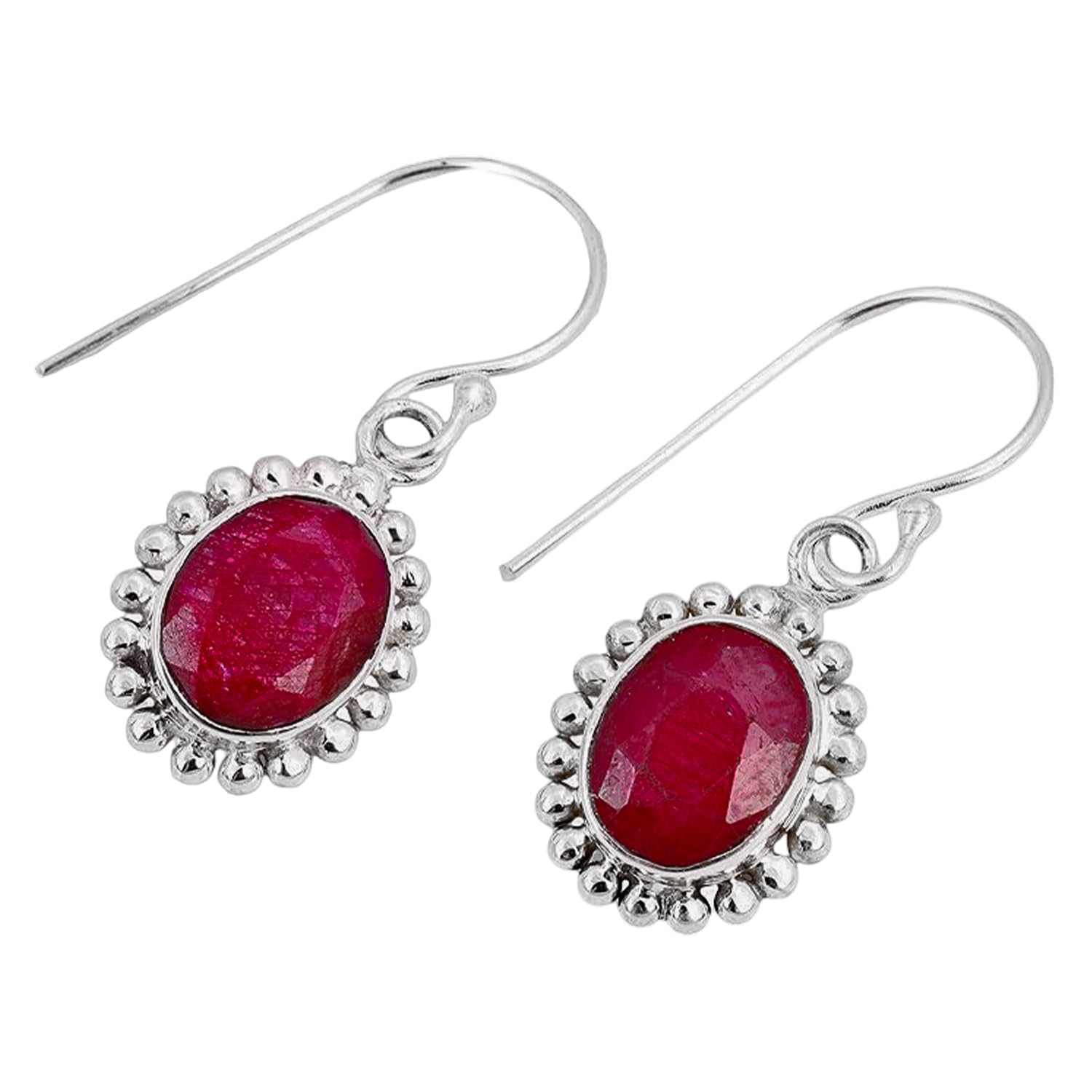 Pink Ruby Earring