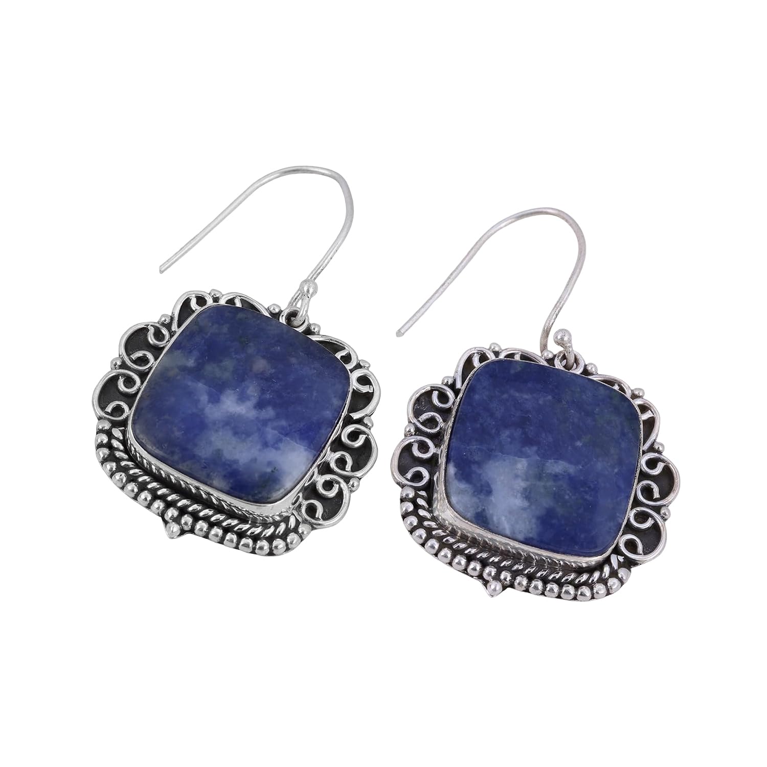 Natural Sodalite Earring