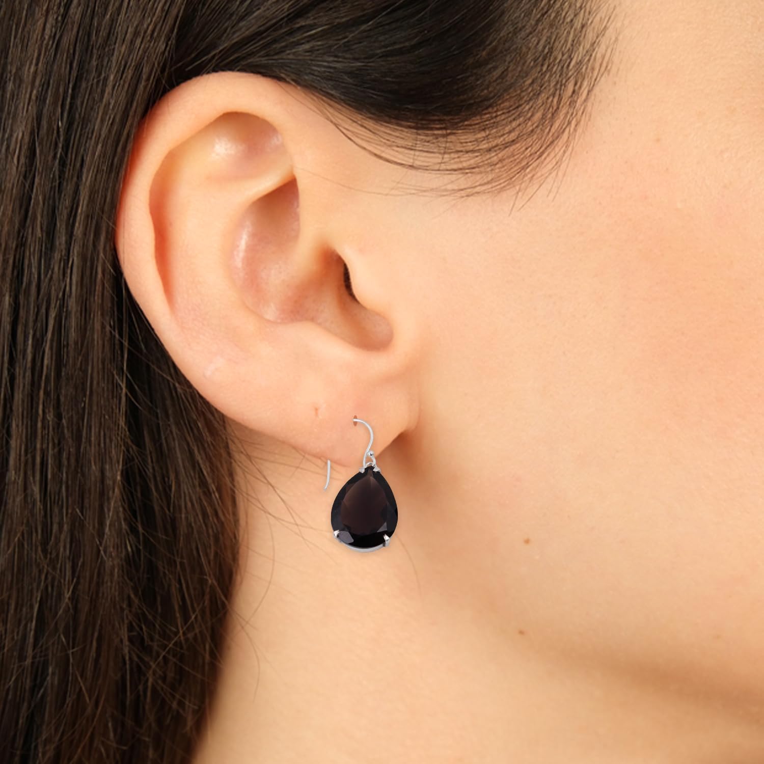 Smoky Quartz Earring