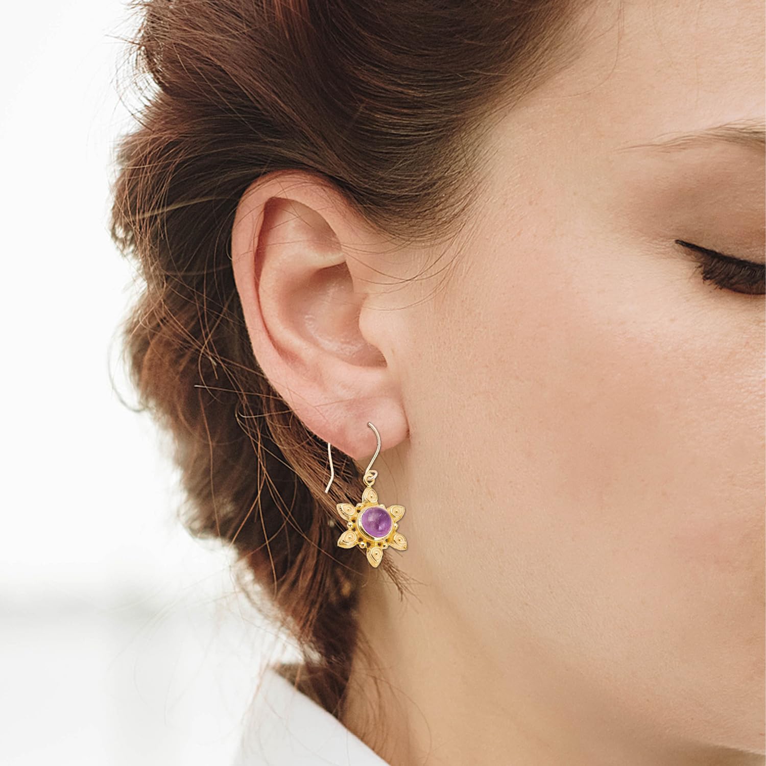 Amethyst Dangle earrings