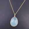 Blue Chalcedony Pendant