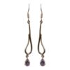 Amethyst Dangle Earring