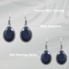Blue Sapphire Earring