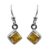 Faceted Citrine Earring