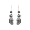 Floral Silver Earring