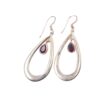 Red Garnet Earring