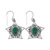 Green Onyx Gemstone Earring