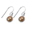 Orange Pearl Earring