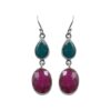 Ruby & Emerald Earring