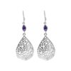 Amythyst Dangle Earring