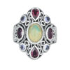 Meadows Vintage-Inspired Designer Ring – Handcrafted Luxury in Fine Sterling Silver